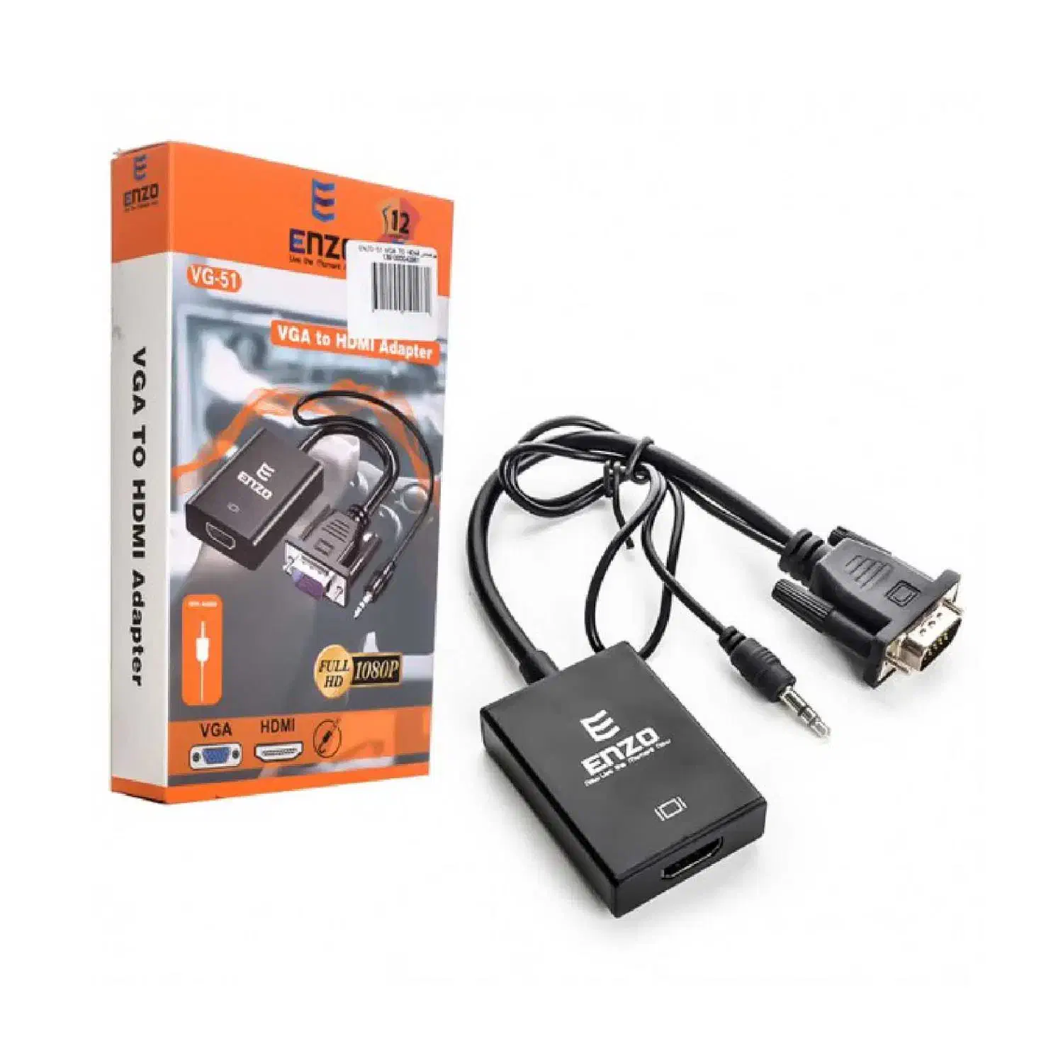 تبدیل VGA به HDMI انزو VG-51|قطعات و لوازم جانبی رایانه|یزد, |دیوار