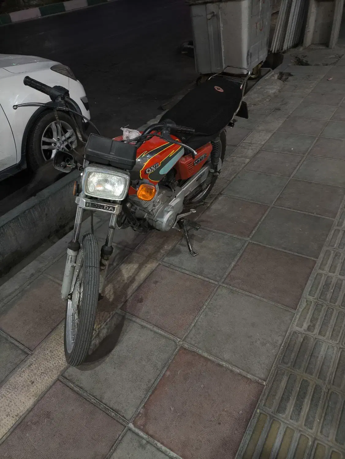 هندا مزاییده|موتورسیکلت|ورامین, ورامین|دیوار