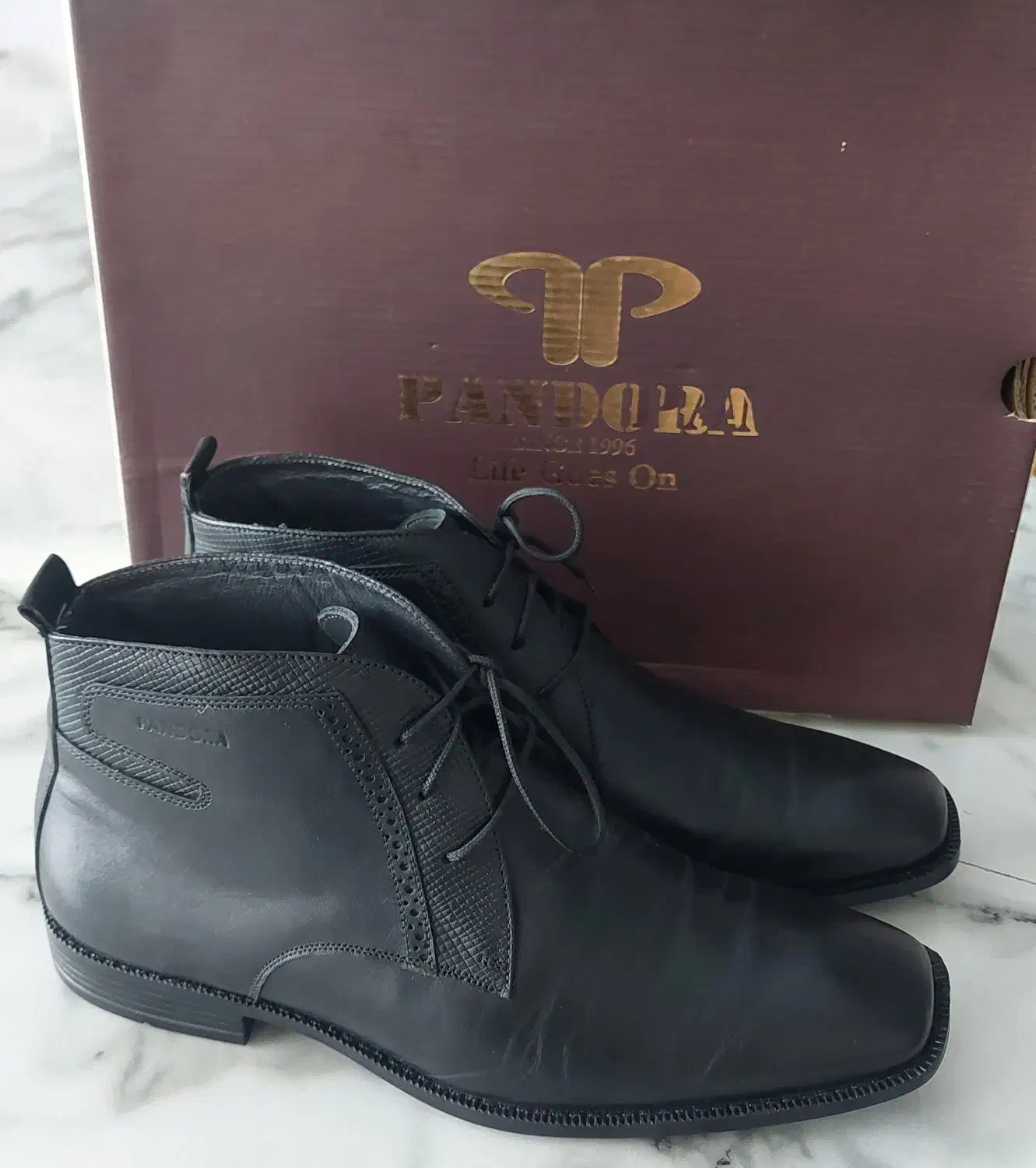 نیم بوت تمام چرم پاندورا سایز ۴۲|کیف، کفش، کمربند|تهران, پونک|دیوار