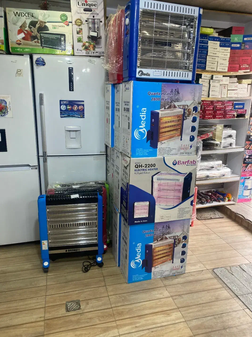 انواع هیتر برقی ساده فن دار مجیکال|بخاری، هیتر، شومینه|اصفهان, ناصرخسرو|دیوار