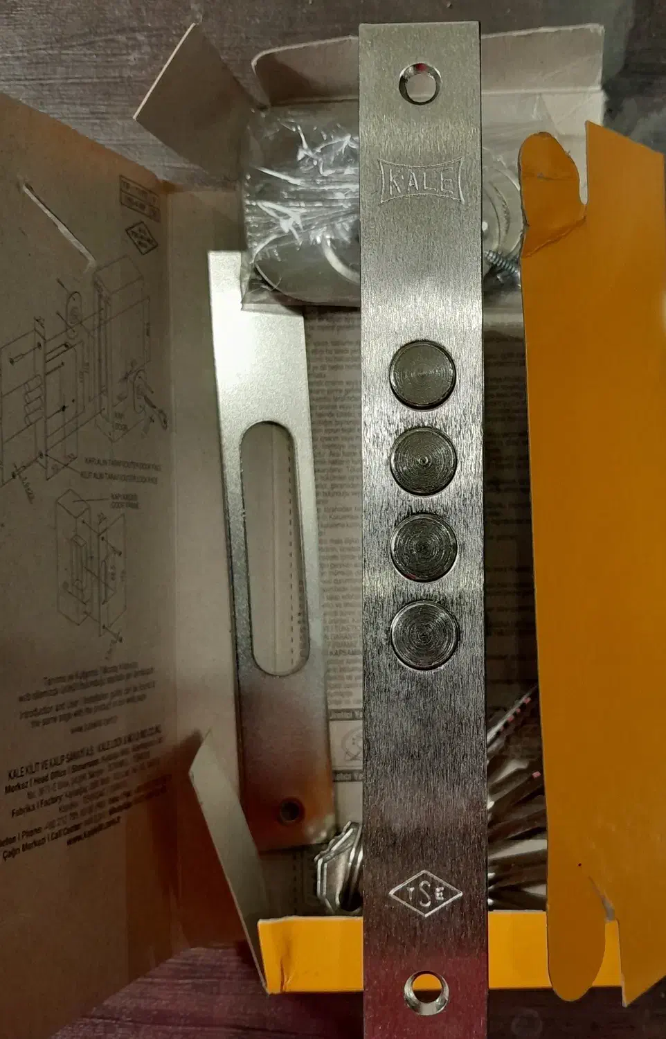 قفل چهار میله کاله کلید مدل 189-4MF|ابزارآلات|تهران, تهرانپارس جنوبی|دیوار