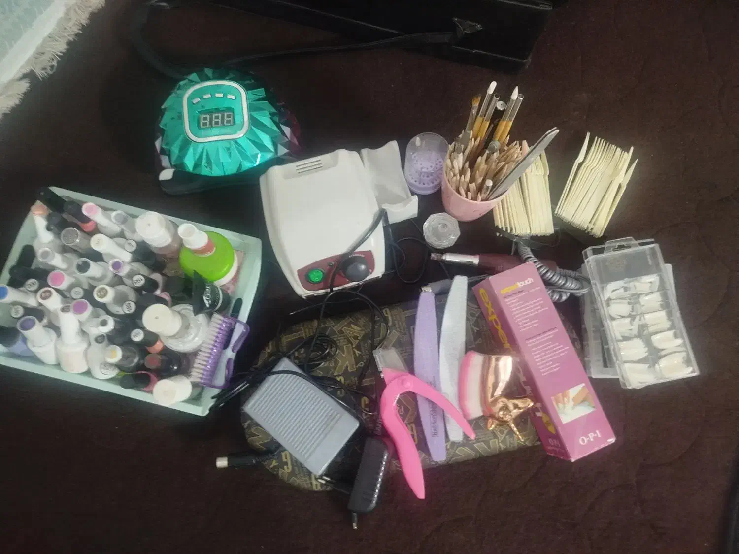 فروش فوری لوازم کاشت ناخن|آرایشی، بهداشتی، درمانی|پیشوا, |دیوار