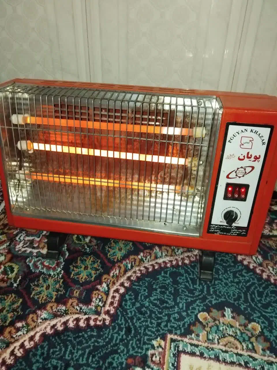 بخاری برقی پویان خزر|بخاری، هیتر، شومینه|نسیمشهر, |دیوار