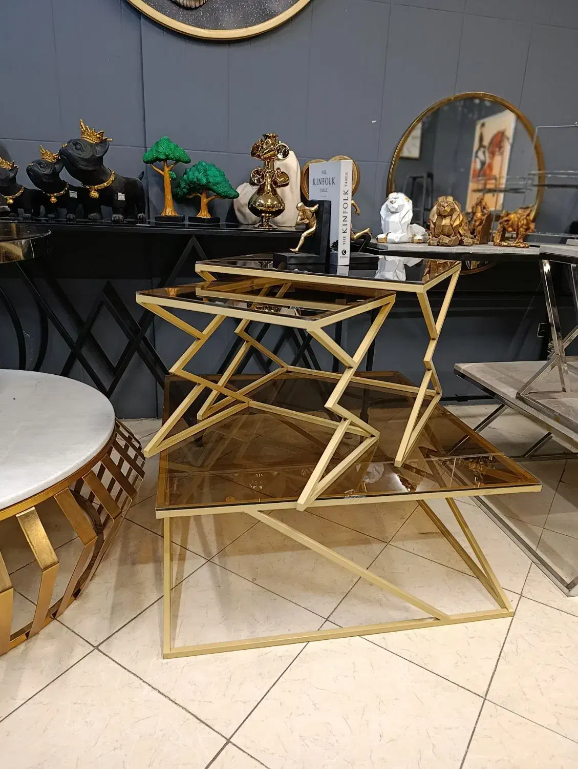 جلو مبلی مدل(زارا) اینه کنسول نهارخوری پاف فلز|مبلمان خانگی و میز عسلی|مشهد, ولیعصر (شهرک غرب)|دیوار