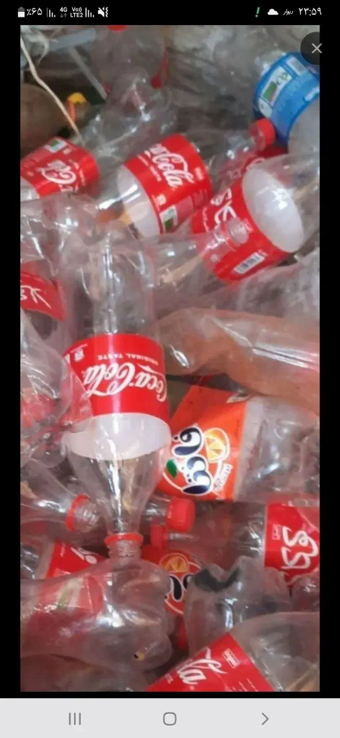 یک ونیم نوشابه برمید..ا|ظروف نگهدارنده، پلاستیکی، یکبارمصرف|بیرجند, |دیوار