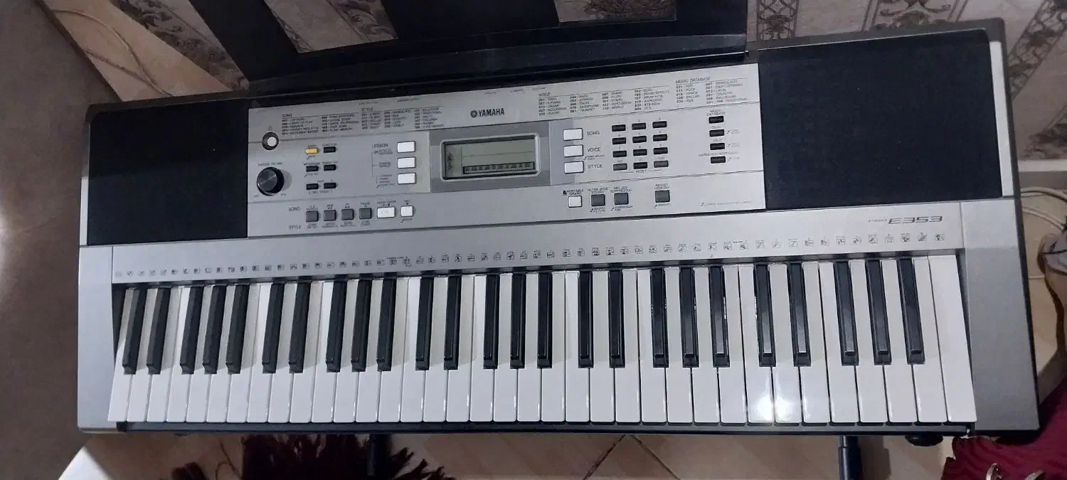 کیبورد یاماها مدل e353|پیانو، کیبورد، آکاردئون|قزوین, |دیوار
