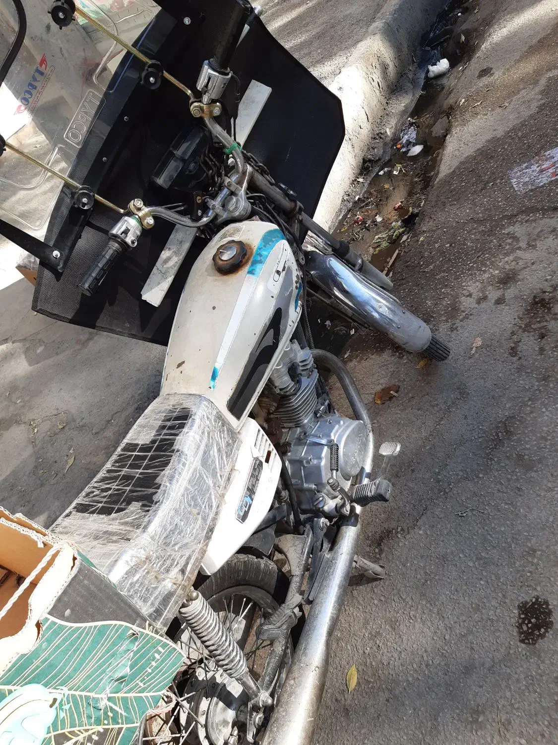 متور ۱۲۵ مدل ۹۲|موتورسیکلت|کرمانشاه, |دیوار