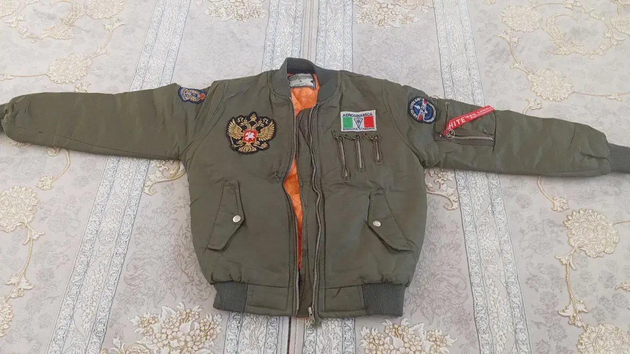 کاپشن خلبانی|لباس|جوانرود, |دیوار