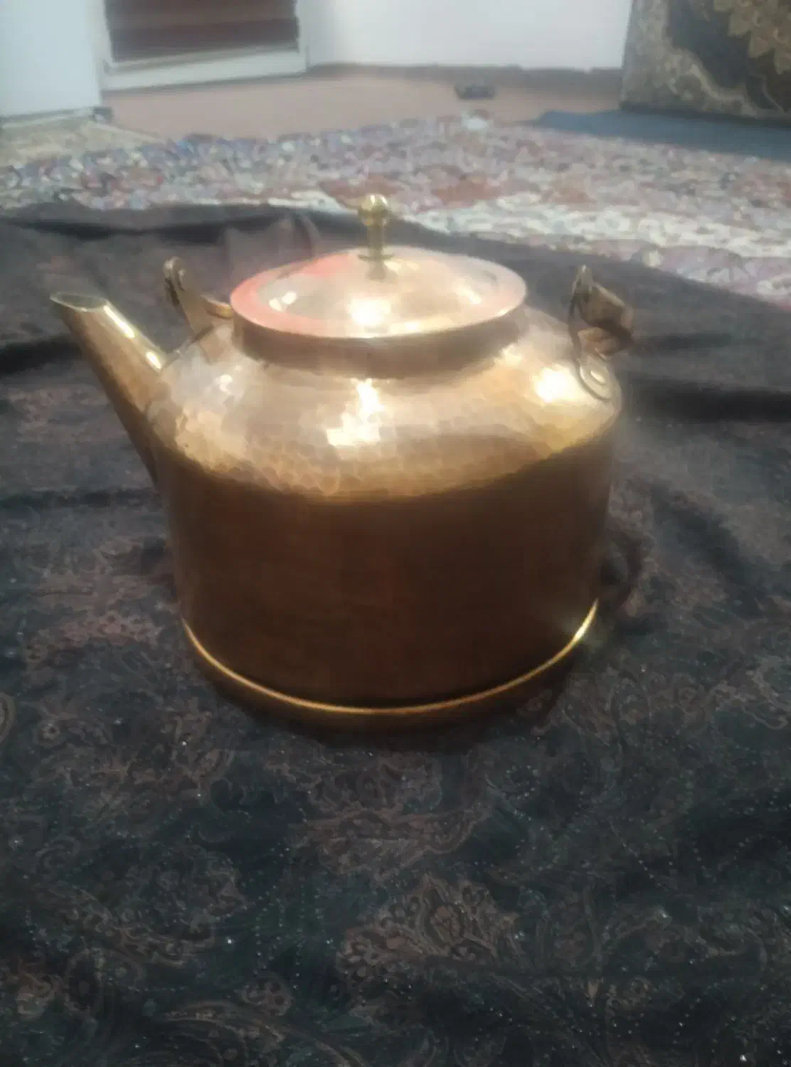 کتری مسی|قوری، کتری، قهوه‌ساز دستی|قم, شاه ابراهیم|دیوار