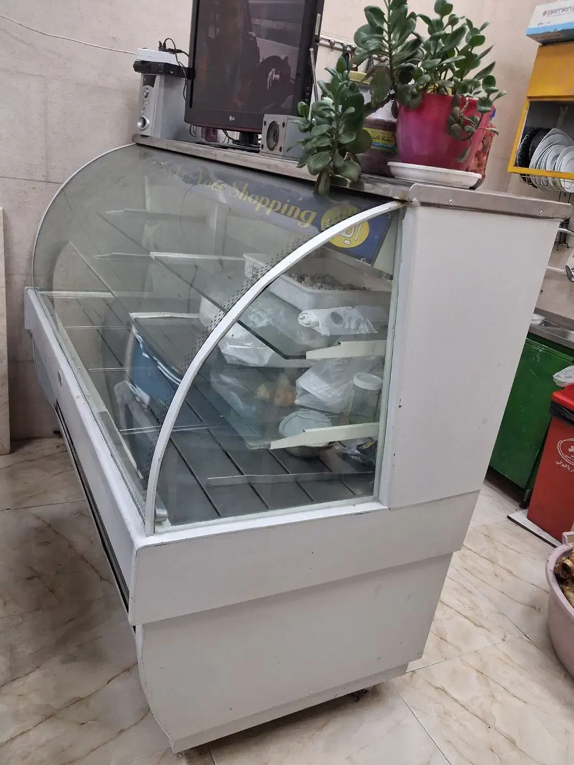 یخچال فریزر ویترینی مخصوص کبابی|کافی‌شاپ و رستوران|فیروزکوه, |دیوار