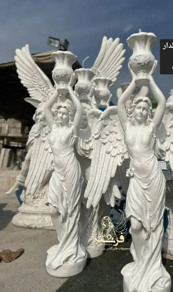 تندیس فرشته دیواری و آبنما|مجسمه، تندیس، ماکت|بیرجند, |دیوار