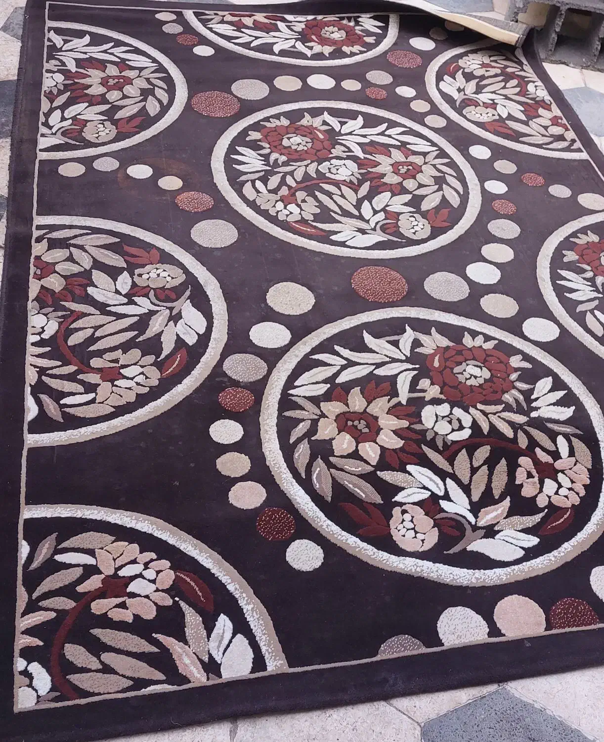 فرش|فرش|شیراز, هفت تنان|دیوار