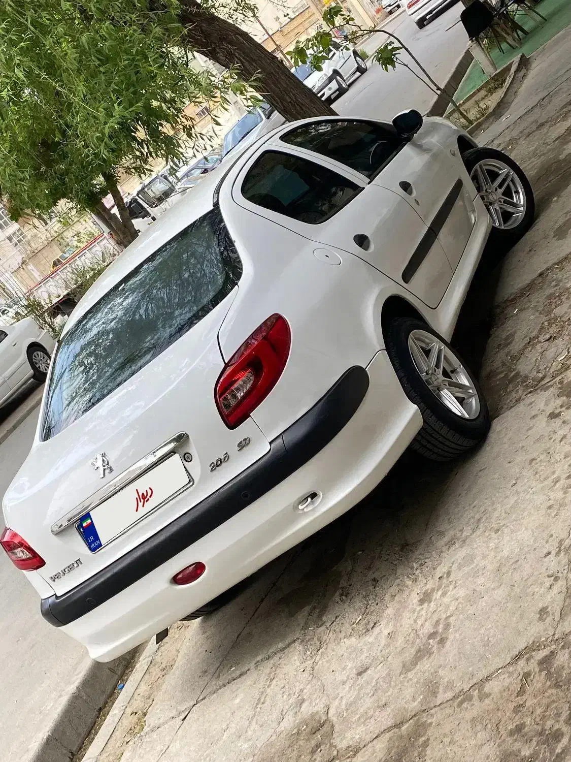206  SD  V8 مدل96|خودرو سواری و وانت|بوکان, |دیوار