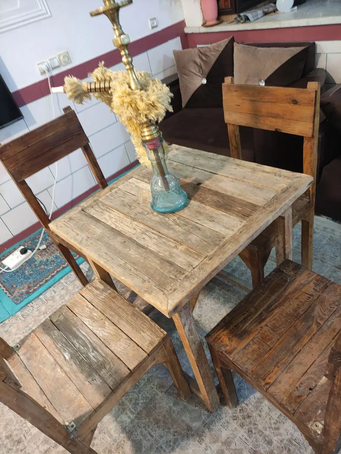 فروش تجهیزات کافه در حد نو|کافی‌شاپ و رستوران|بافت, |دیوار