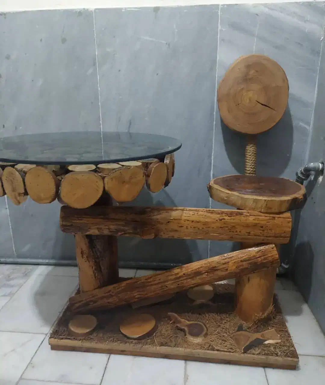 میز تلفن چوب|میز تلفن|سمنان, |دیوار