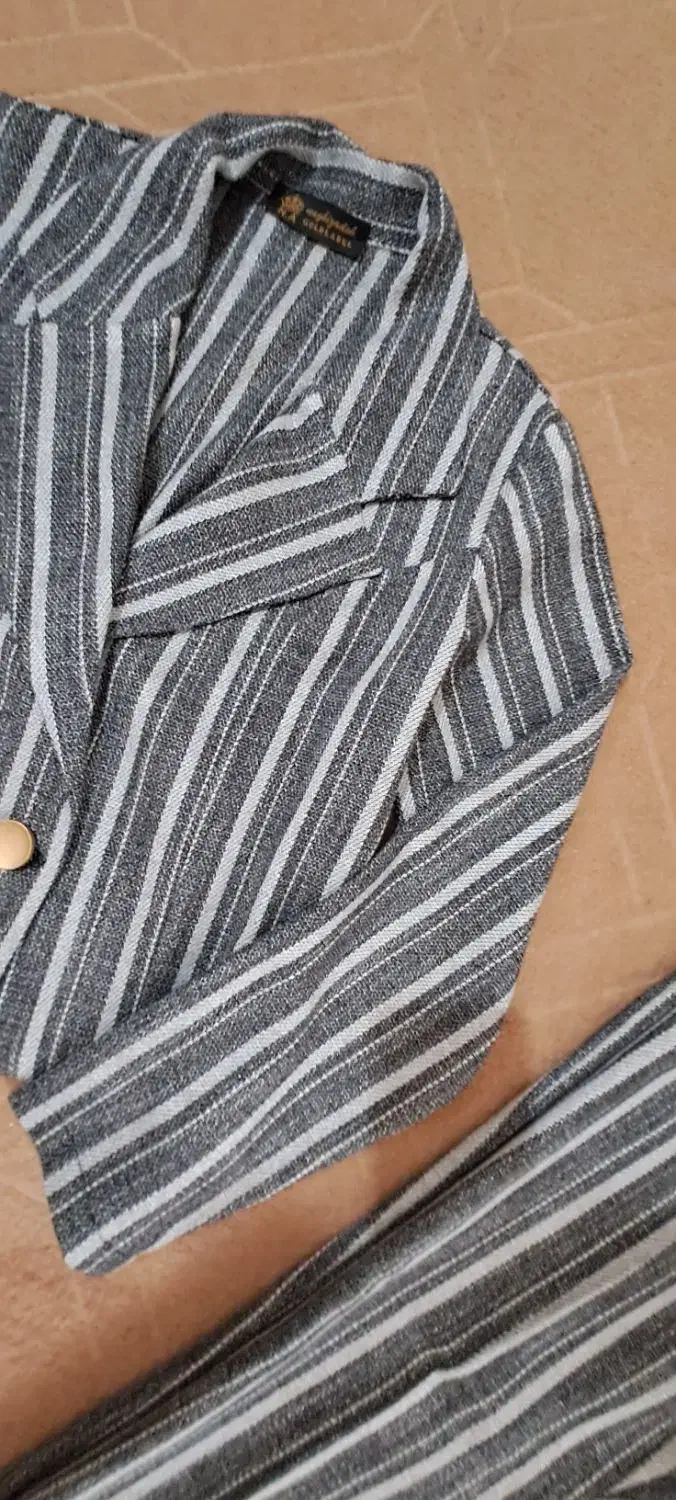 کت کوتاه و شلوار راسته مناسب سایز ۱ و ۲|لباس|خرمدره, |دیوار