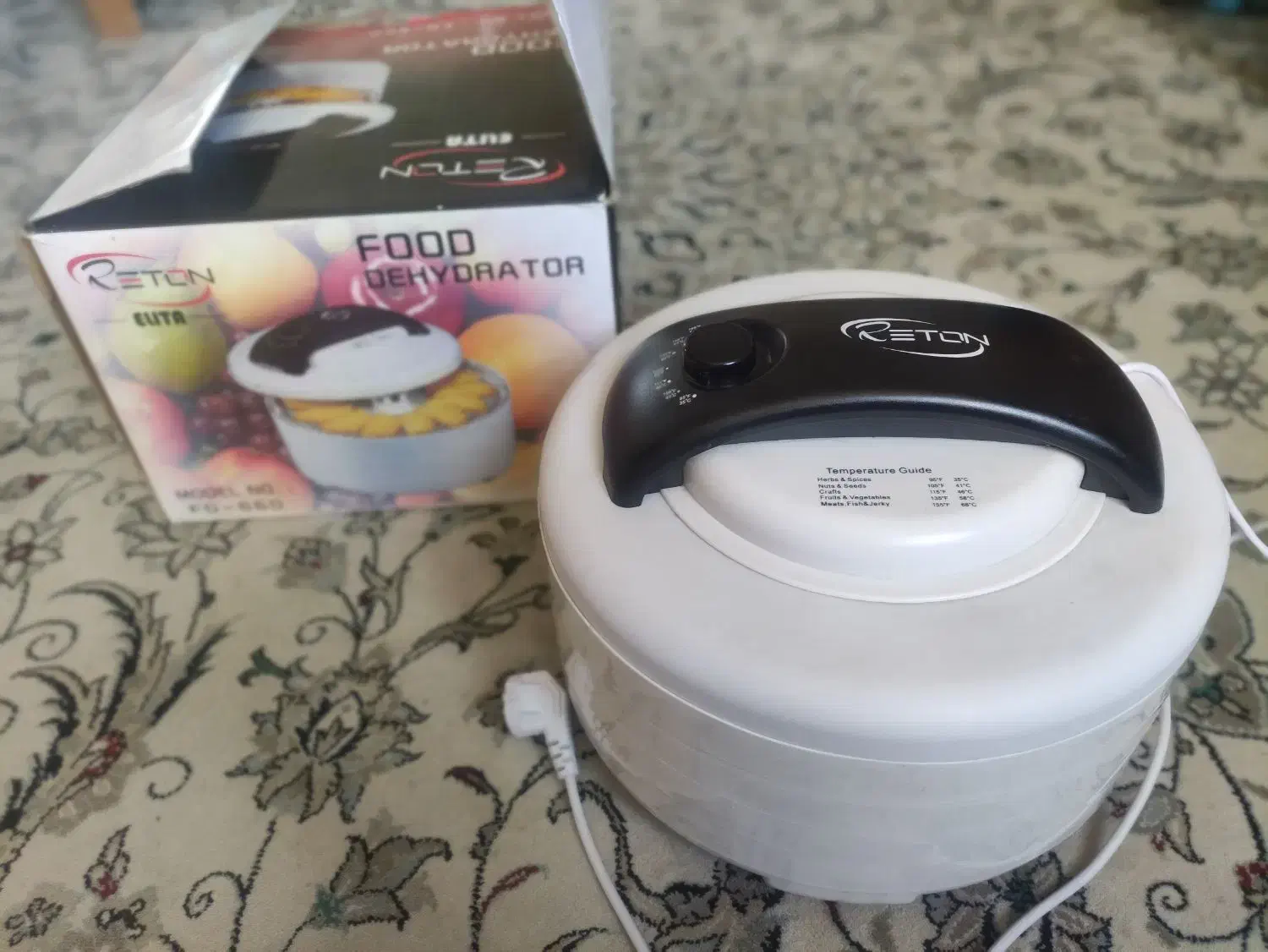 دستگاه میوه خشک کن در حد نو|سایر لوازم برقی|شیراز, دشت چنار|دیوار