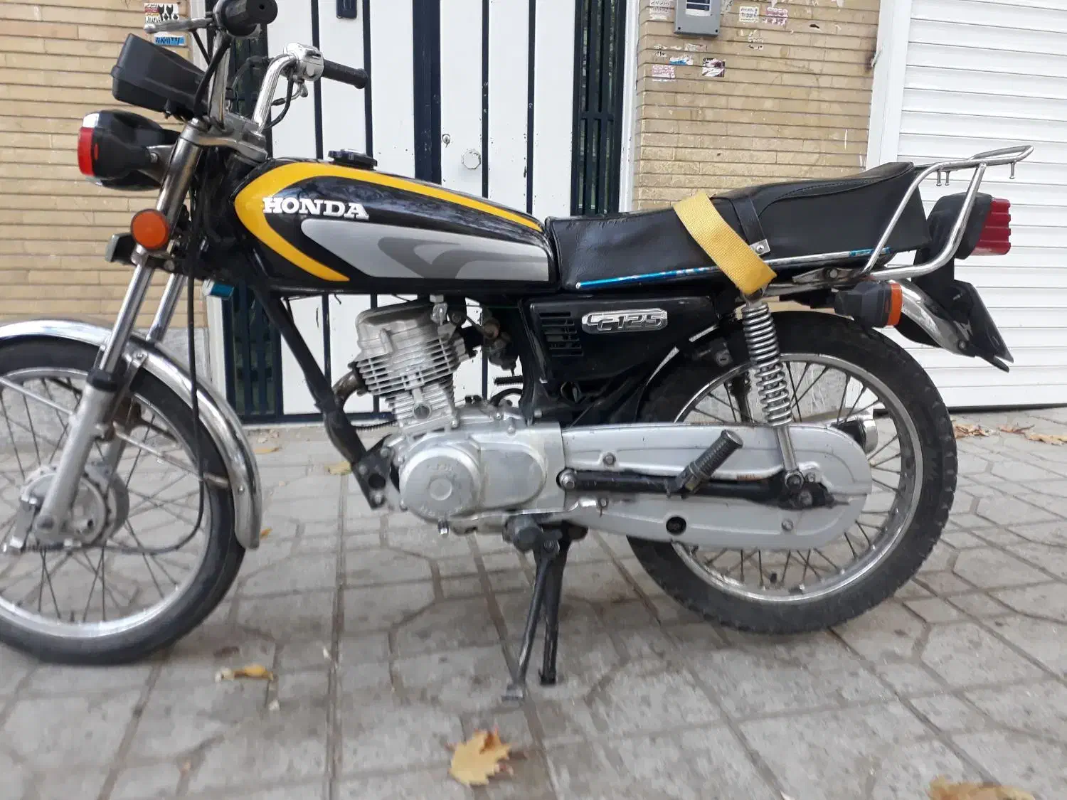 هندا ۱۲۵ پلاک ملی|موتورسیکلت|همدان, |دیوار