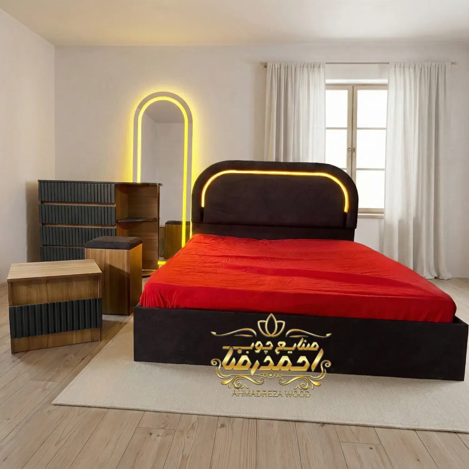 سرویس خواب دونفره تدی|تخت و سرویس خواب|تهران, خلازیر|دیوار