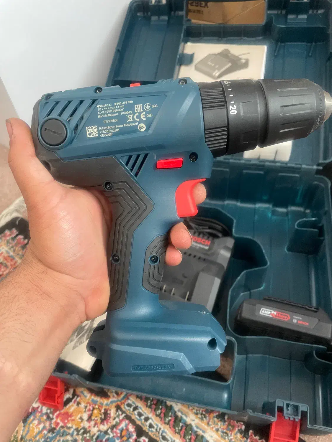 دریل شارژی آکبند برند بوش زیر قیمت بازار|ابزارآلات|اصفهان, دستگرده|دیوار