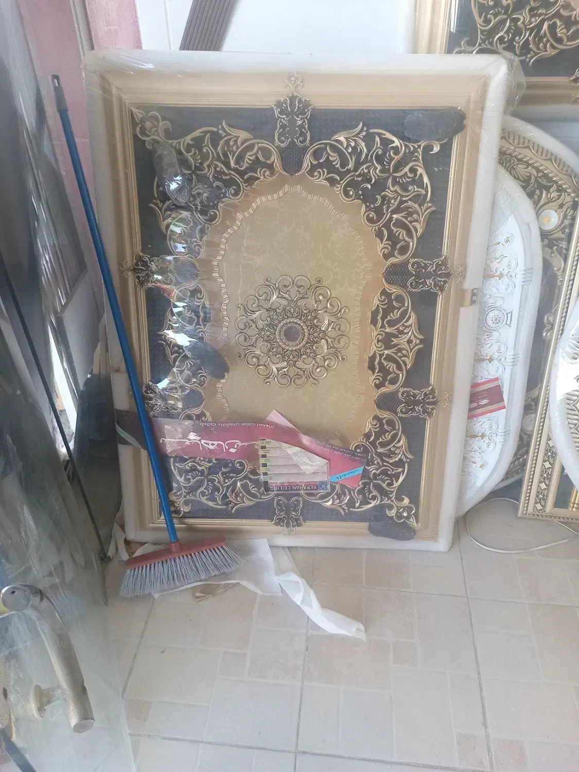 حراج 20 عدد گل سقفی یا دور لوستری|مصالح و تجهیزات ساختمان|اصفهان, رحیم‌آباد|دیوار