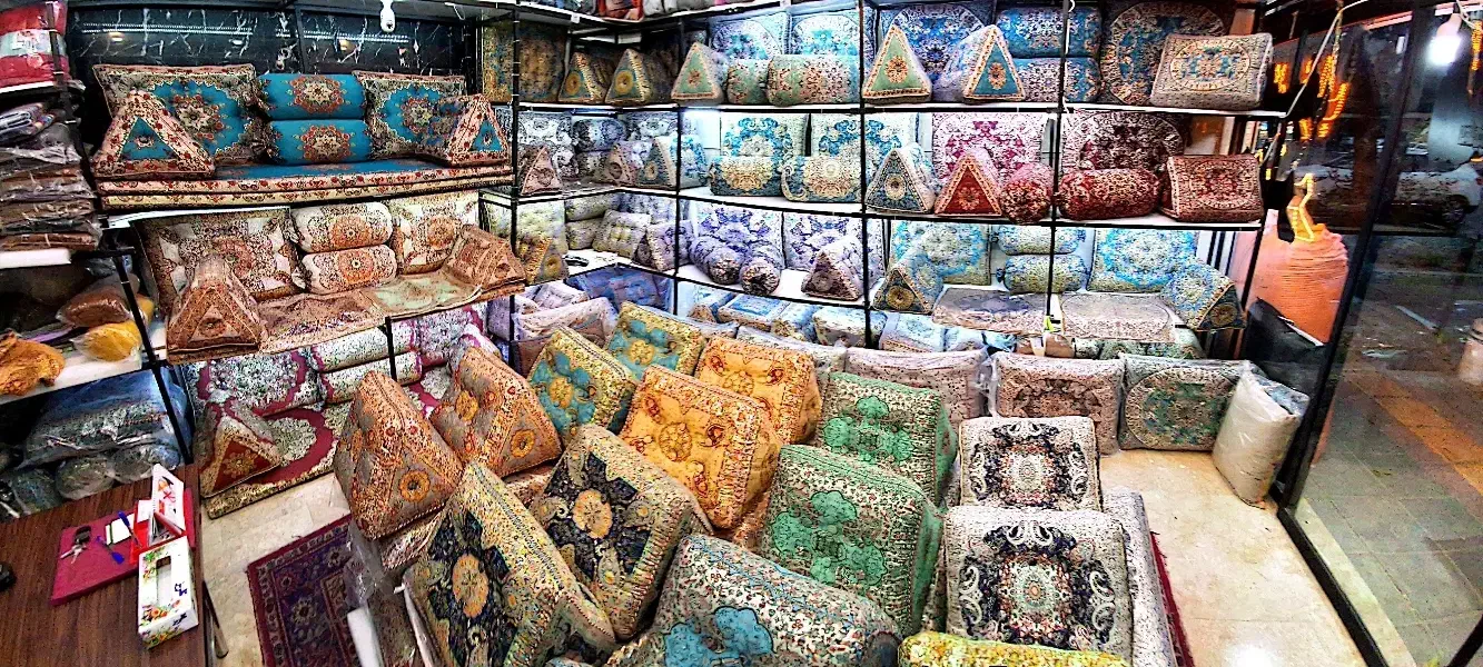فروش تخصصی شاه نشین دست بافت|پشتی|مشهد, عبادی|دیوار