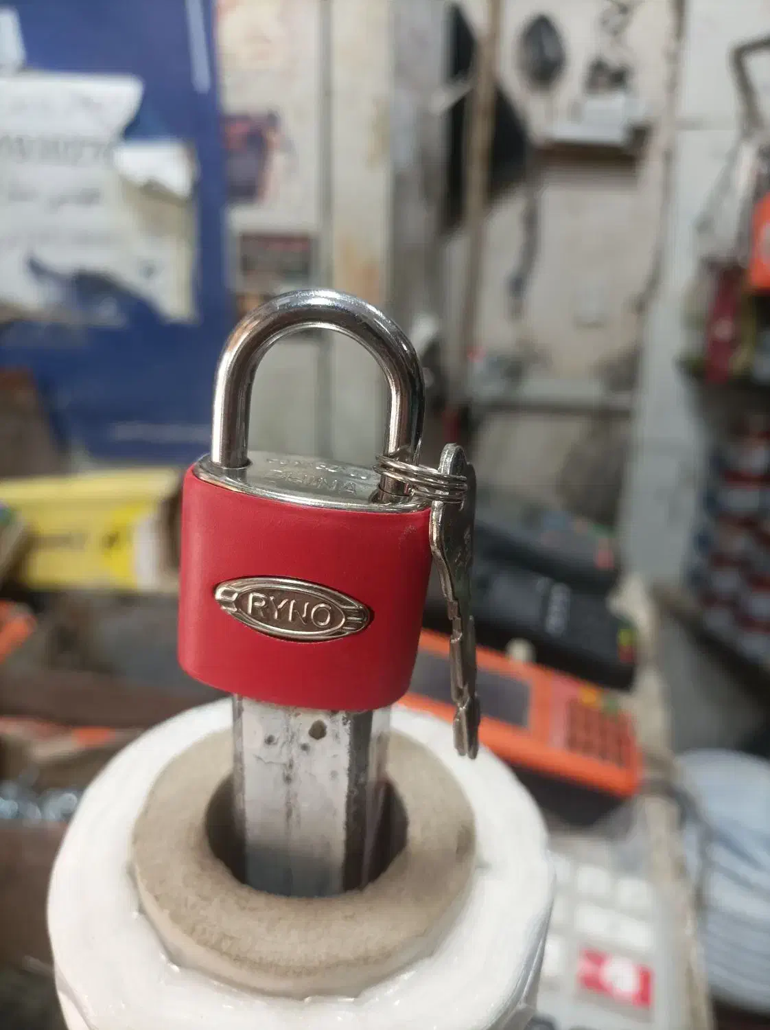 قفل  ملای  .اصل پاکستان.  استیل ضد زنگ  .|ابزارآلات|زابل, |دیوار