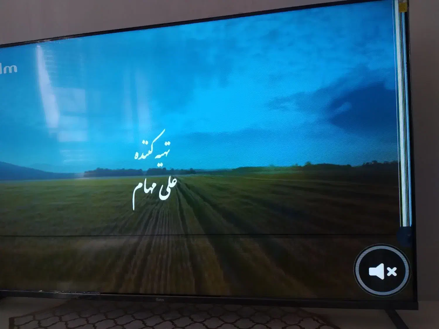 تلویزیون جی پلاس ۵۰ اینچ هوشمند|تلویزیون و پروژکتور|بروجرد, |دیوار