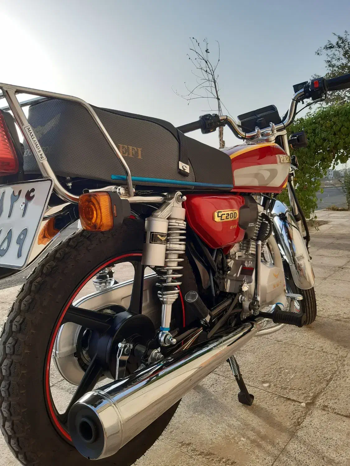 موتور هندا200ccخشک|موتورسیکلت|زاهدان, |دیوار