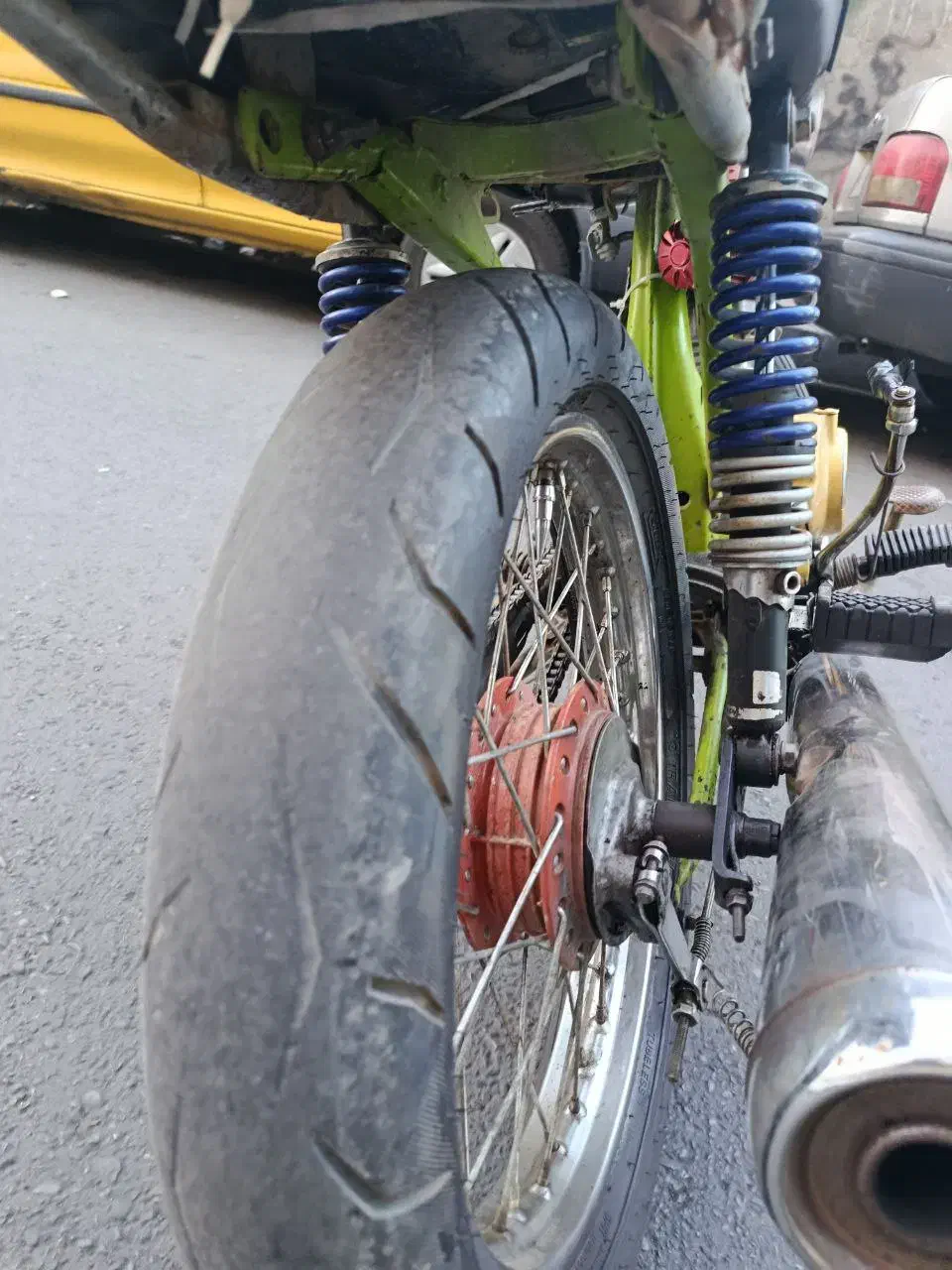 هوندا مزایده تقویت شده|موتورسیکلت|فردیس, شهرک ۱۱۰|دیوار