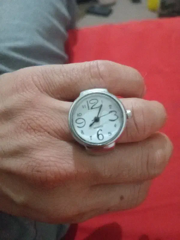 انگشتر ساعتی|ساعت|کیش, |دیوار