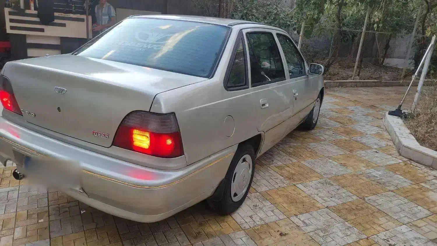 دوو سیلونقره ای استثنایی تمیز با لوازم مدل ۸۲|خودرو سواری و وانت|چناران, |دیوار