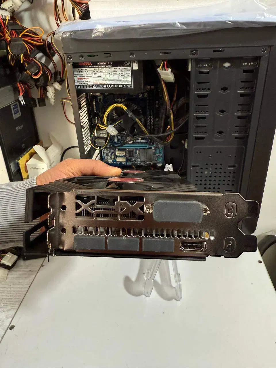 کارت گرافیک XFX RX 580 8GB سالم و کمکارکرد|قطعات و لوازم جانبی رایانه|اردبیل, |دیوار