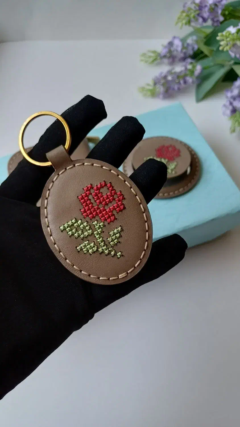 ست سه تیکه چرم طبیعی رُزدستدوز روزمادر-روز زن|کیف، کفش، کمربند|مشهد, امیریه|دیوار