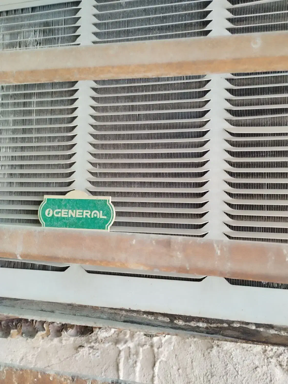 کولر پنجره ای اجنرال|کولر گازی و فنکوئل|برازجان, |دیوار