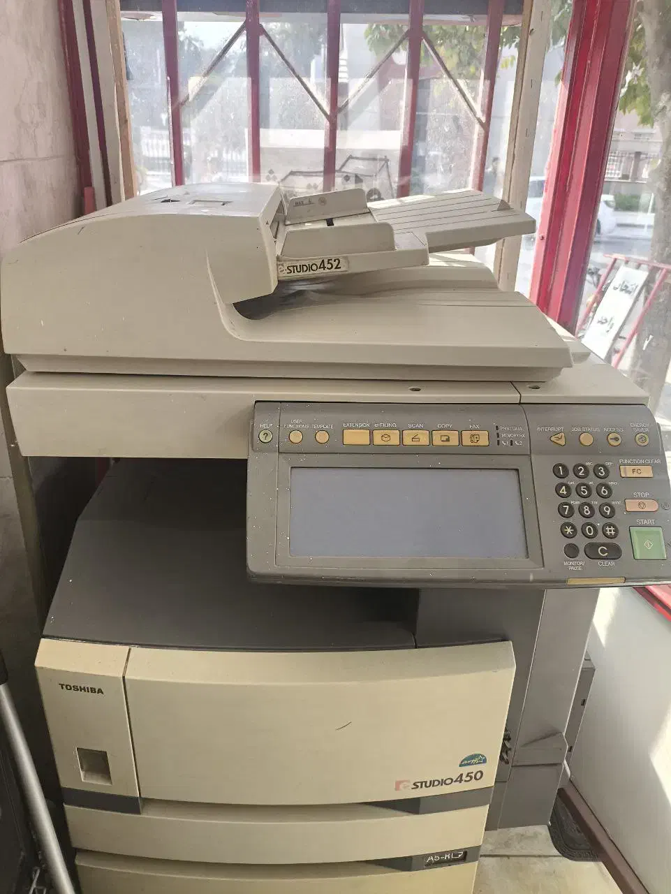 دستگاه کپی و پرینتر توشیبا 452|پرینتر، اسکنر، کپی، فکس|گرگان, |دیوار