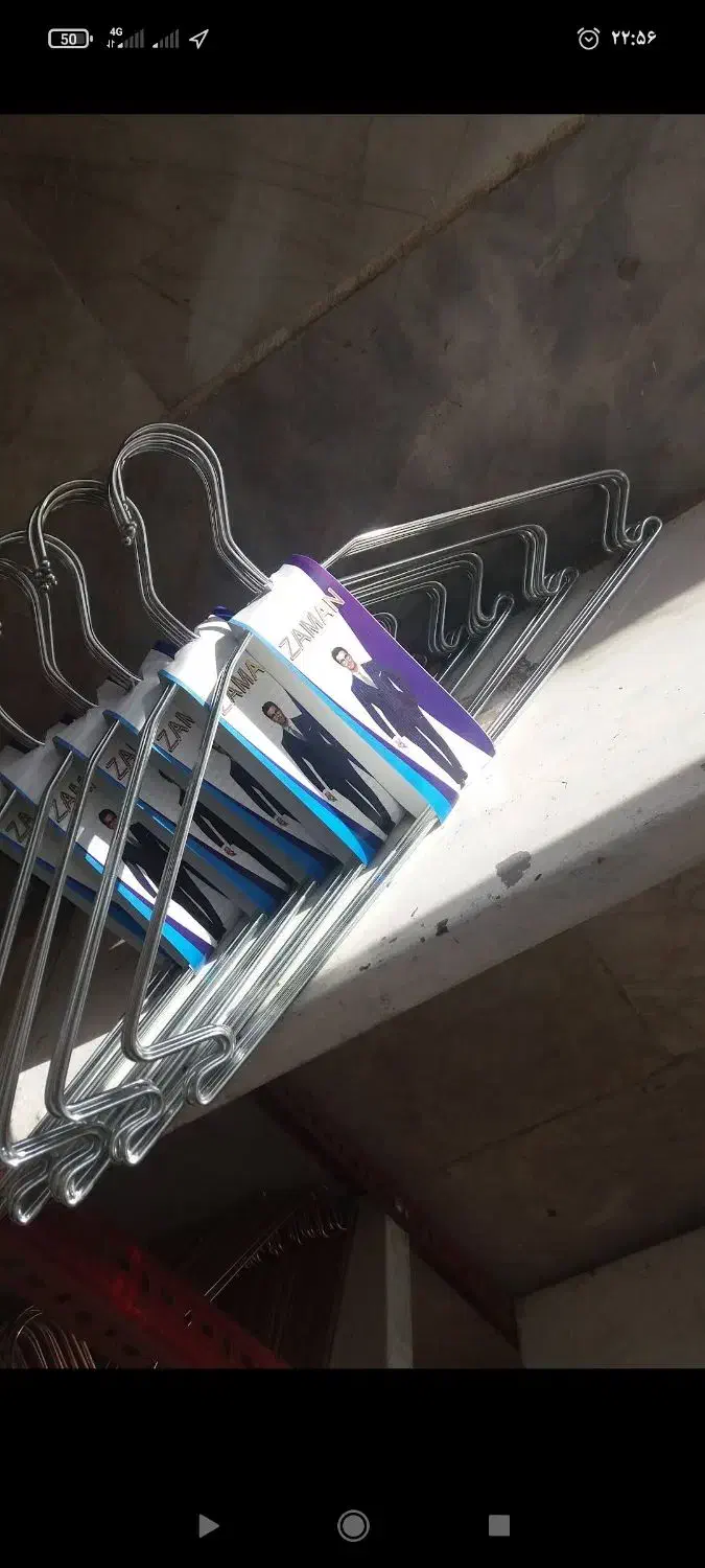 تولید چوب لباسی جاکتی فلزی|بندرخت و رخت‌آویز|مشهد, خواجه ربیع|دیوار