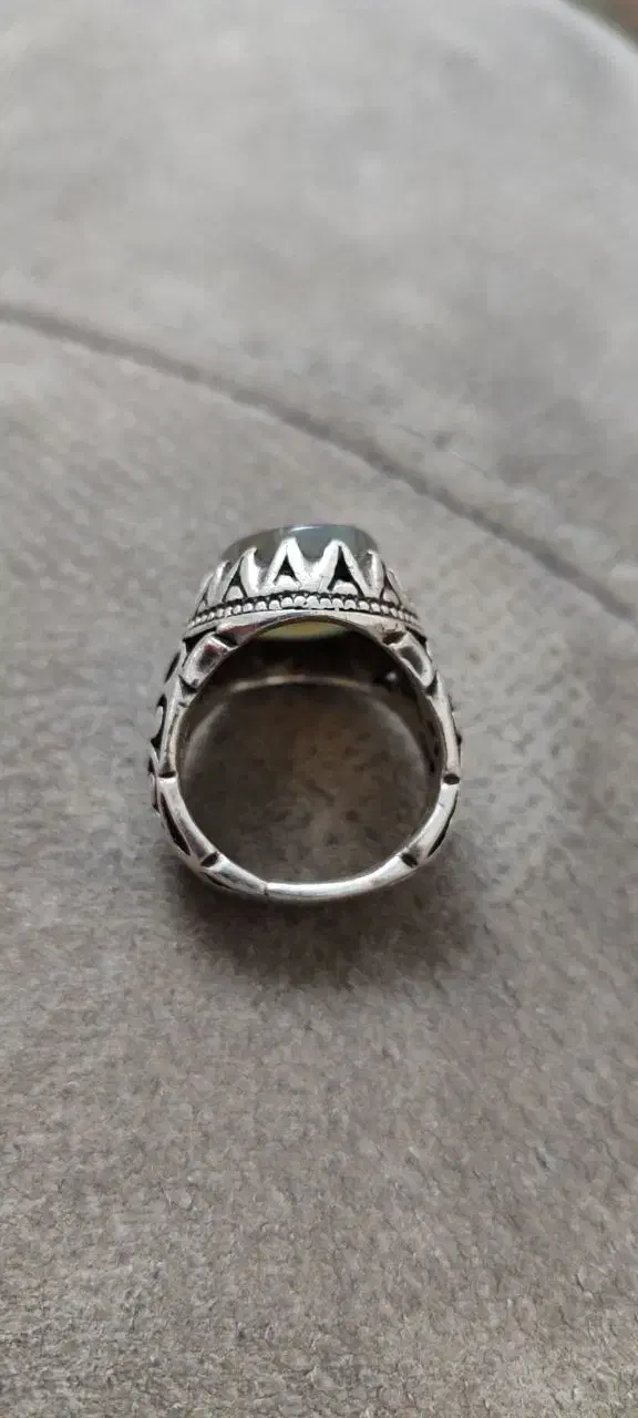 انگشتر نقره باعقیق کبود|جواهرات|پردیس, فاز ۱۱|دیوار