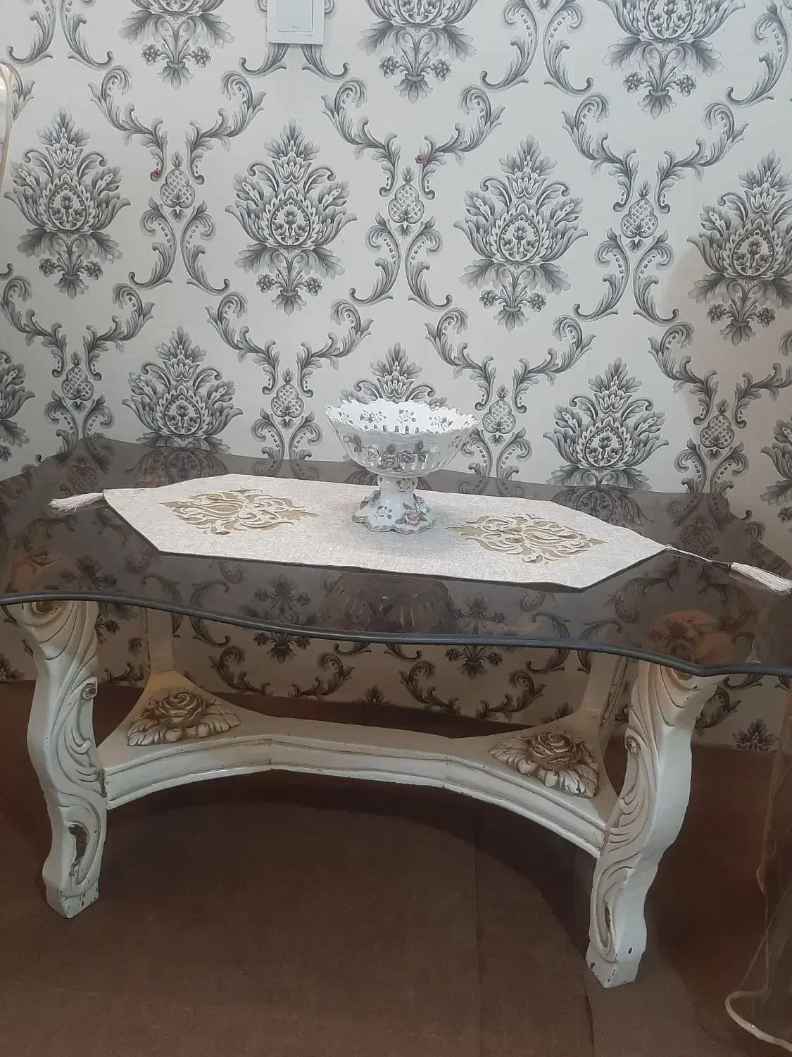 میز و عسلی با شیشه دودی ضخیم|مبلمان خانگی و میز عسلی|ری, ظهیرآباد|دیوار