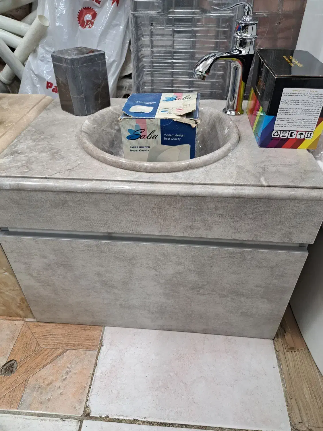 روشویی کابین دار فولست|لوازم سرویس بهداشتی|اصفهان, باغ فدک|دیوار