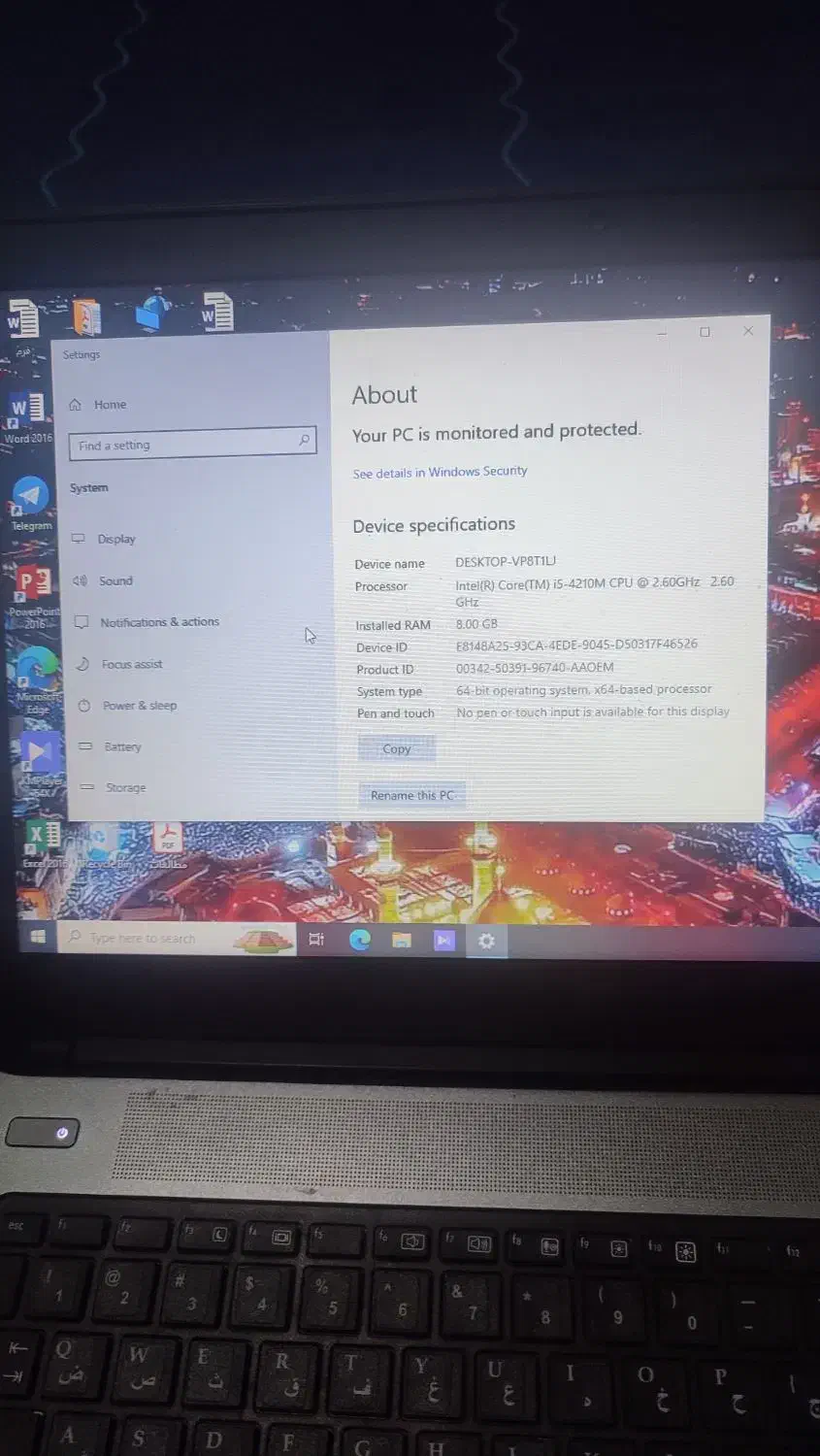 لپتاب hp|رایانه همراه|بهارستان, |دیوار