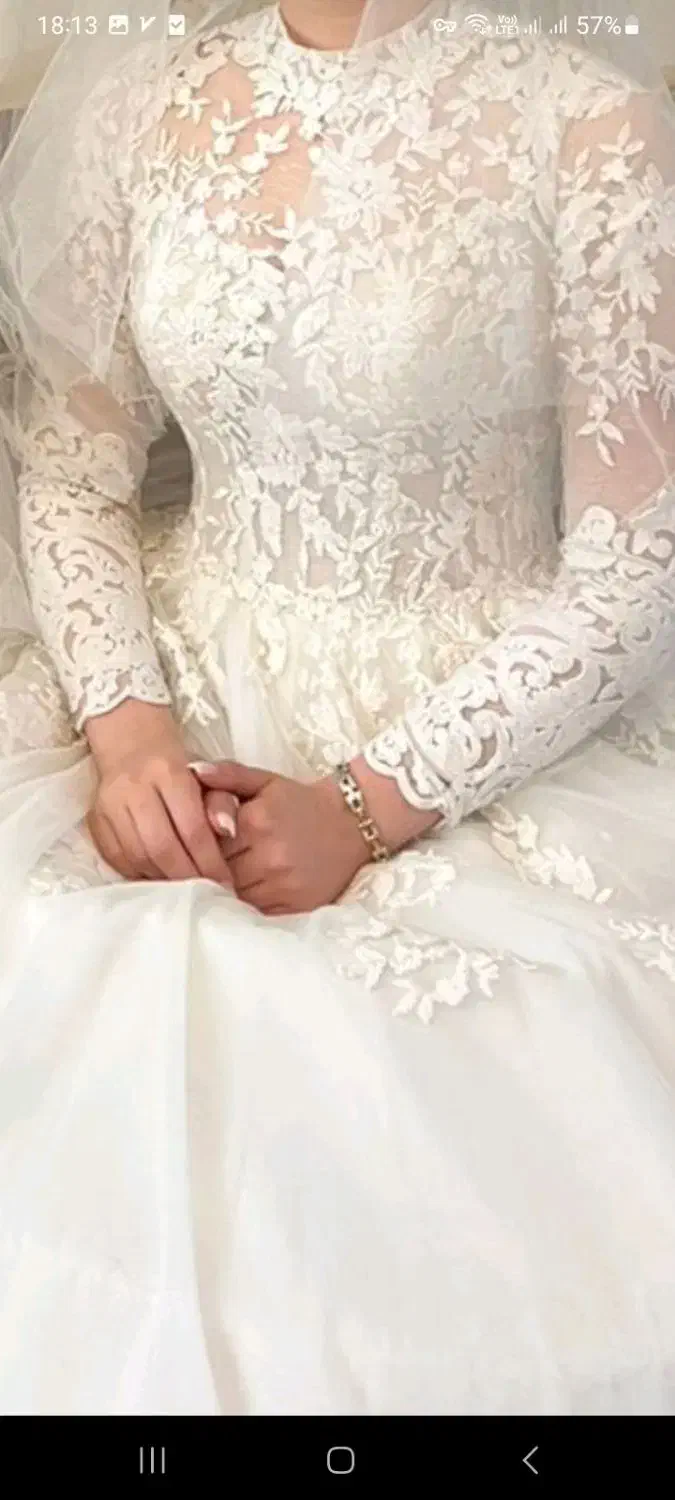لباس عروس سایز ۳۸|لباس|پرند, فاز ۰|دیوار