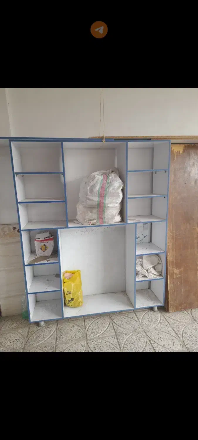 دکوراسیون|کتابخانه، شلف، قفسههای دیواری|بندر ترکمن, |دیوار