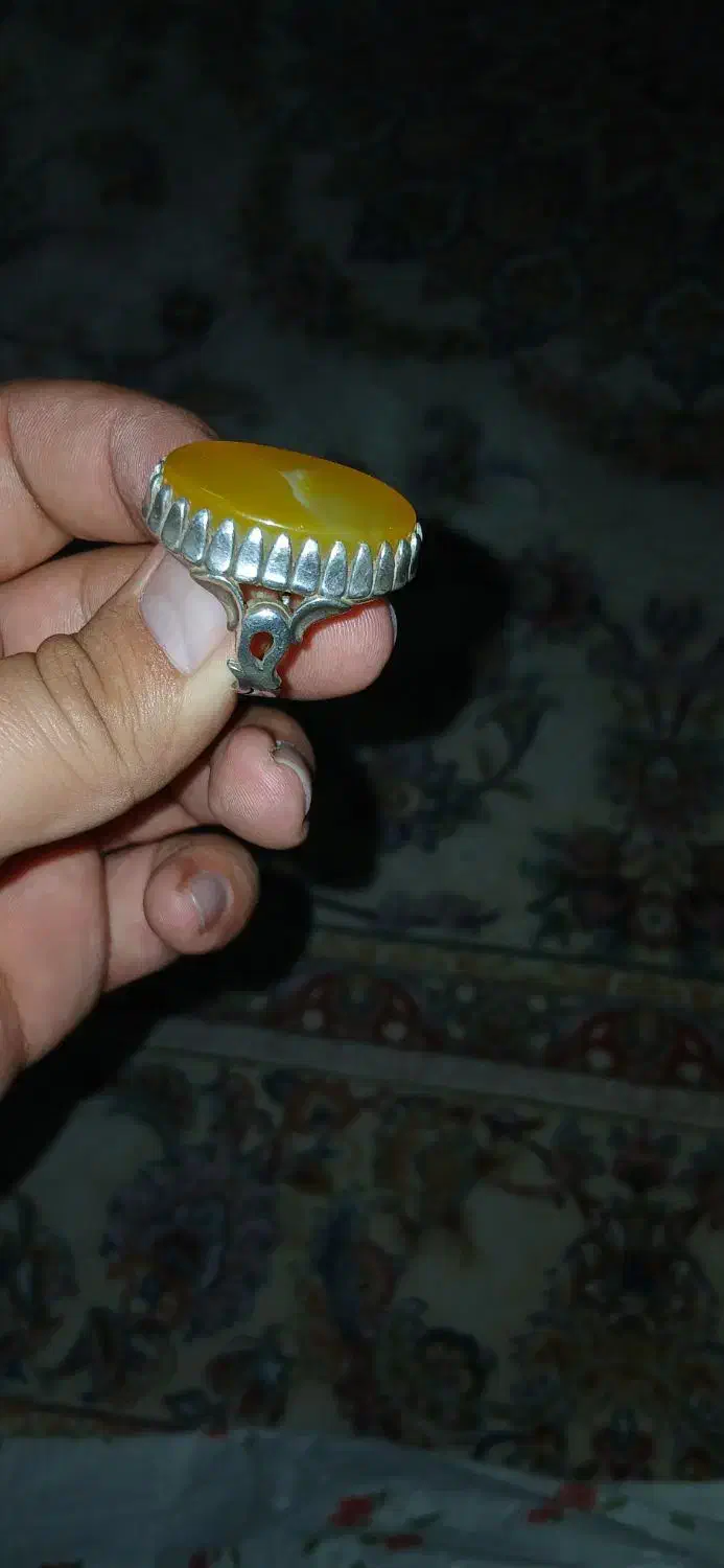 انگشتر نقره نگین شرف شمس|جواهرات|گلستان (تهران), |دیوار