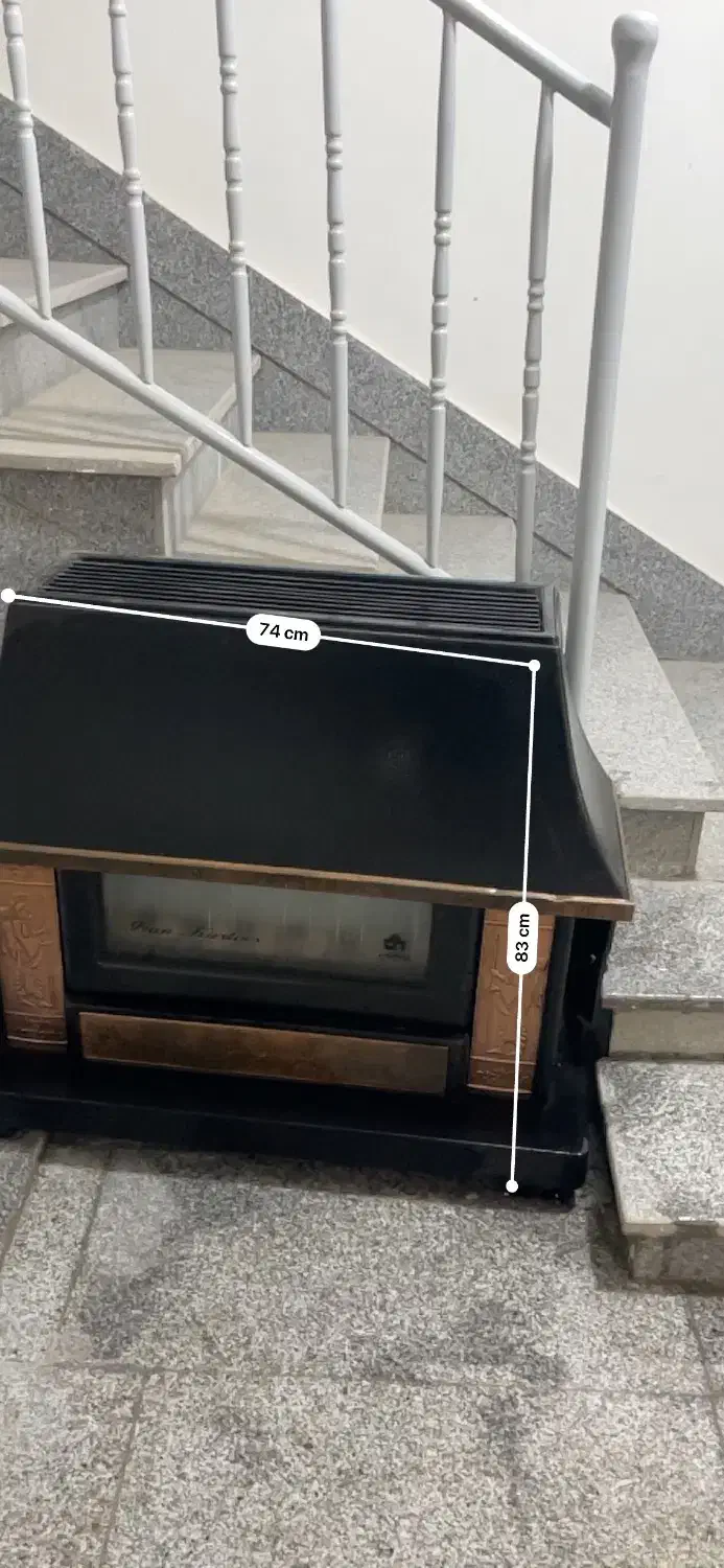 بخاری شومینه ای ایران کارتوس|بخاری، هیتر، شومینه|تربتحیدریه, منصوریه|دیوار