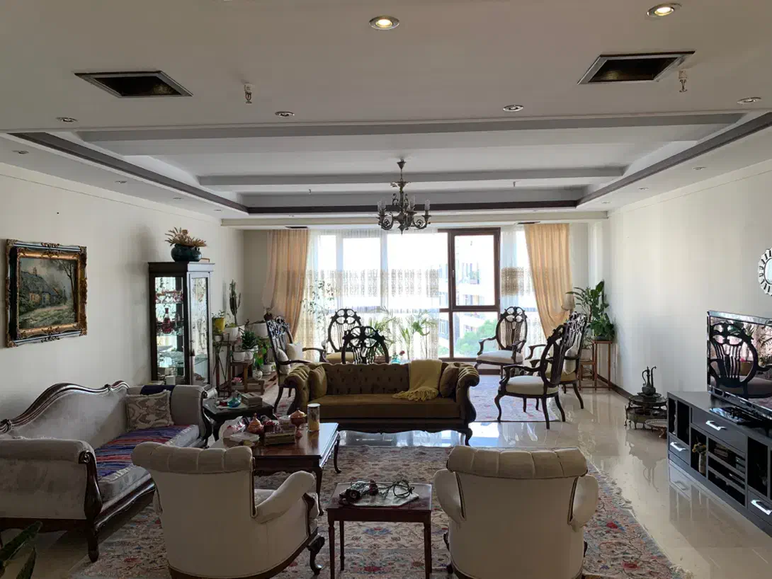 ۱۵۰ متر ۳ خواب قیطریه غرق نور