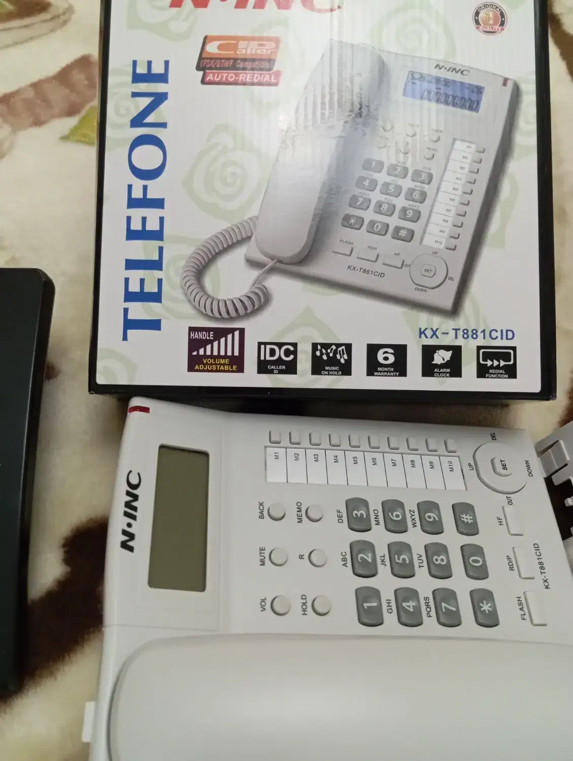 گوشی تلفن|تلفن رومیزی|پرند, فاز ۶|دیوار