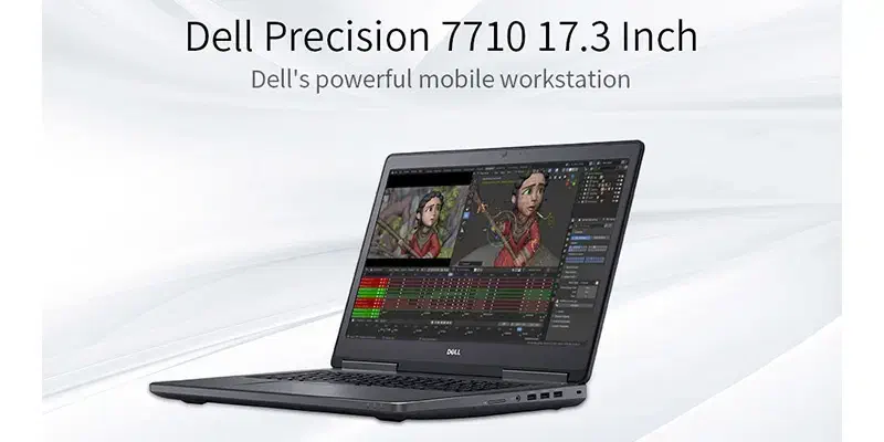 لپتاپ صنعتی17.3 Dell7710 i7HQگرافیک مجزا 8G/M5000M|رایانه همراه|تبریز, |دیوار