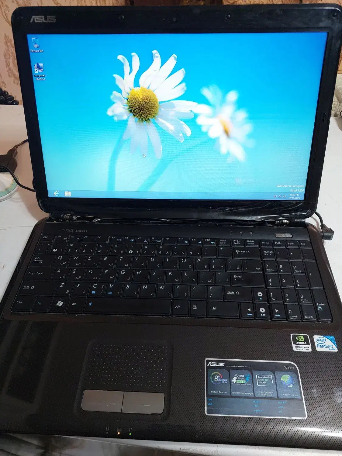 لپ تاپ ۱۷ اینچ ایسوس|رایانه همراه|تبریز, |دیوار