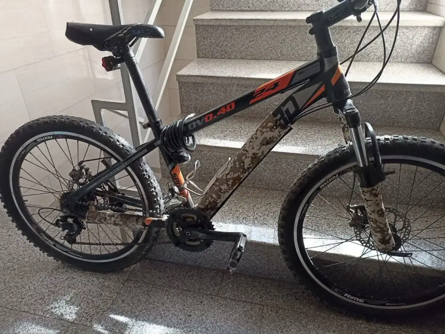 دوچرخه سایز 24 کوهستان اورلود|دوچرخه، اسکیت، اسکوتر|ری, شهادت|دیوار